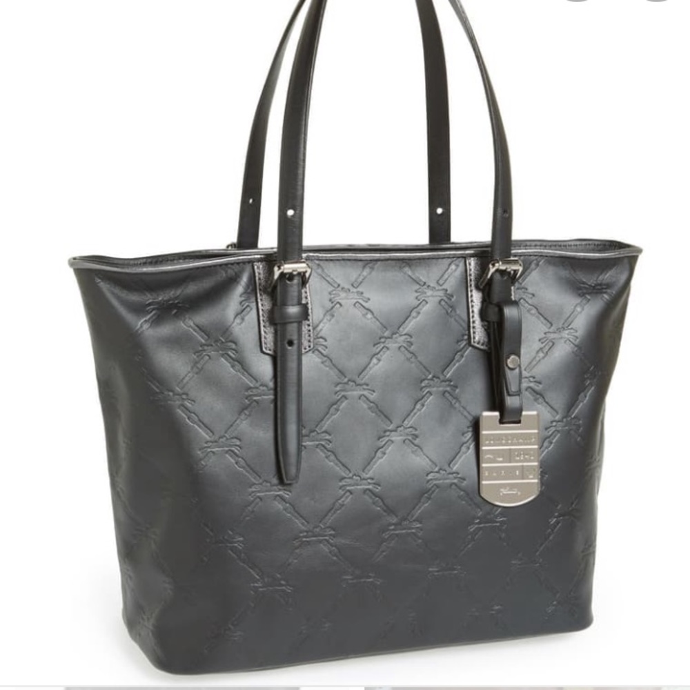 Authentic Longchamp LM Leather Tote